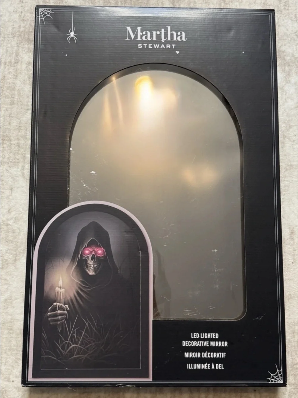 Martha Stewart halloween Grim Reaper Mirror